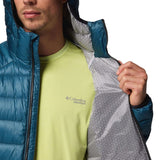 Columbia Men's Arctic Crest Down Hooded Jacket Nimbus Grey / Small-Nimbus Grey / Medium-Nimbus Grey / Large-Nimbus Grey / X-Large-Mountain Blue / Small - 53 Degrees North 
