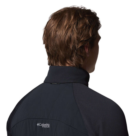 Columbia Men's Arctic Crest Hybrid Fleece Jacket Black / Small-Black / Medium-Black / Large-Black / X-Large-Black / XX-Large - 53 Degrees North 