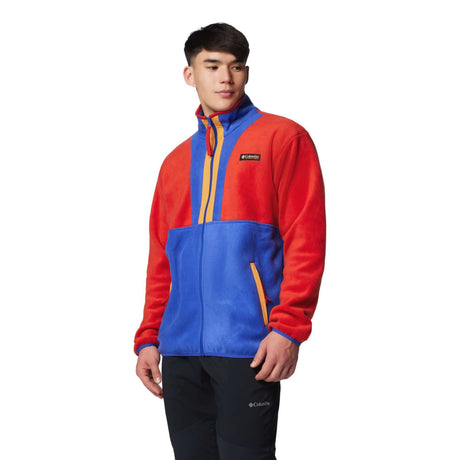 Columbia Men's Backbowl II Full Zip Fleece Chalk/Black / Small-Chalk/Black / Medium-Chalk/Black / Large-Chalk/Black / X-Large-Chalk/Black / XX-Large - 53 Degrees North 