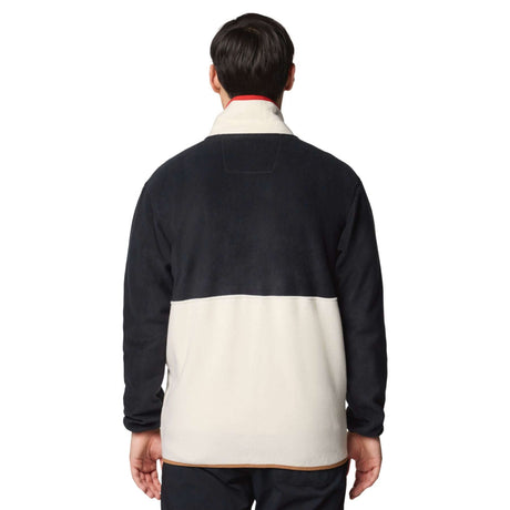 Columbia Men's Backbowl II Full Zip Fleece Chalk/Black / Small-Chalk/Black / Medium-Chalk/Black / Large-Chalk/Black / X-Large-Chalk/Black / XX-Large - 53 Degrees North 