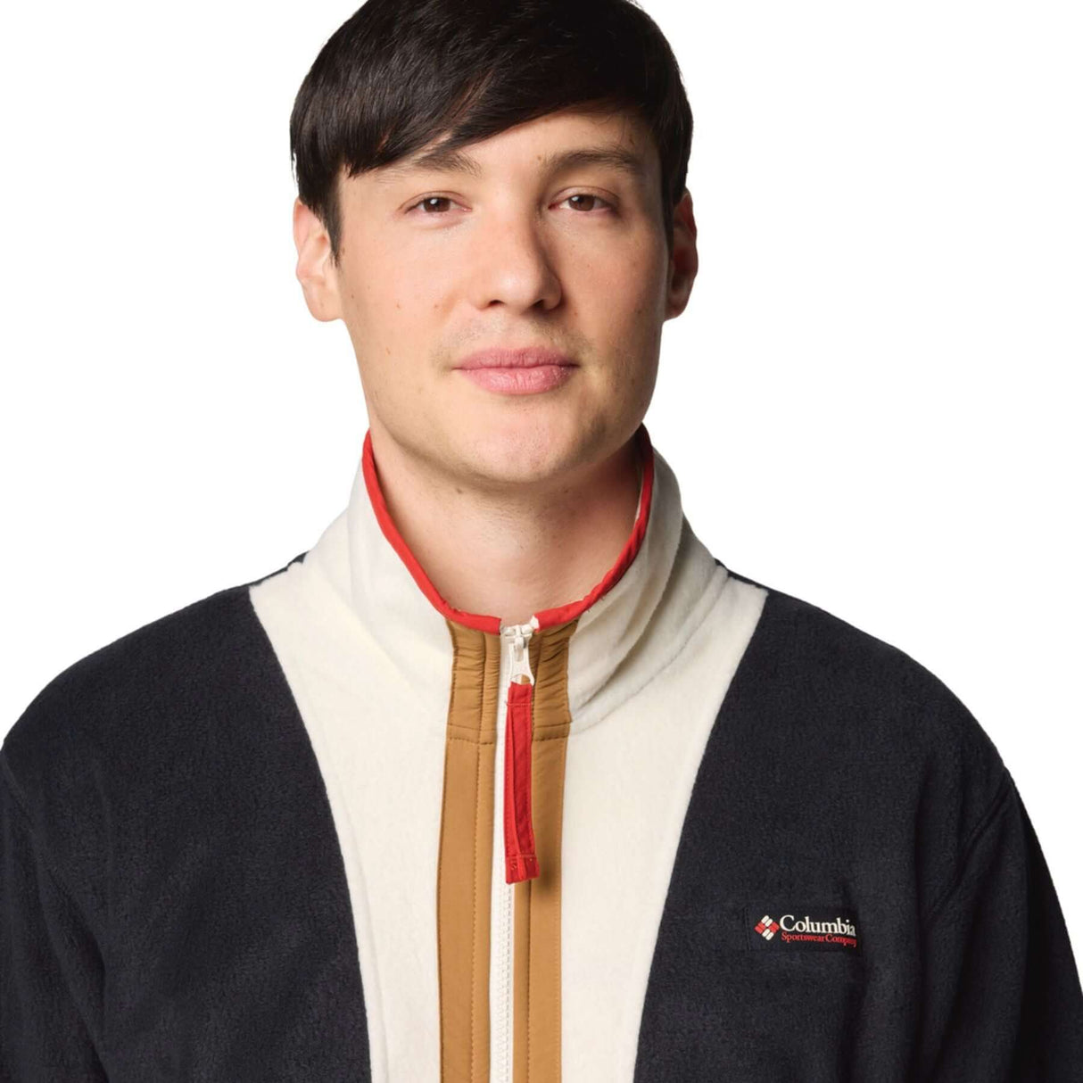 Columbia Men's Backbowl II Full Zip Fleece Chalk/Black / Small-Chalk/Black / Medium-Chalk/Black / Large-Chalk/Black / X-Large-Chalk/Black / XX-Large - 53 Degrees North 