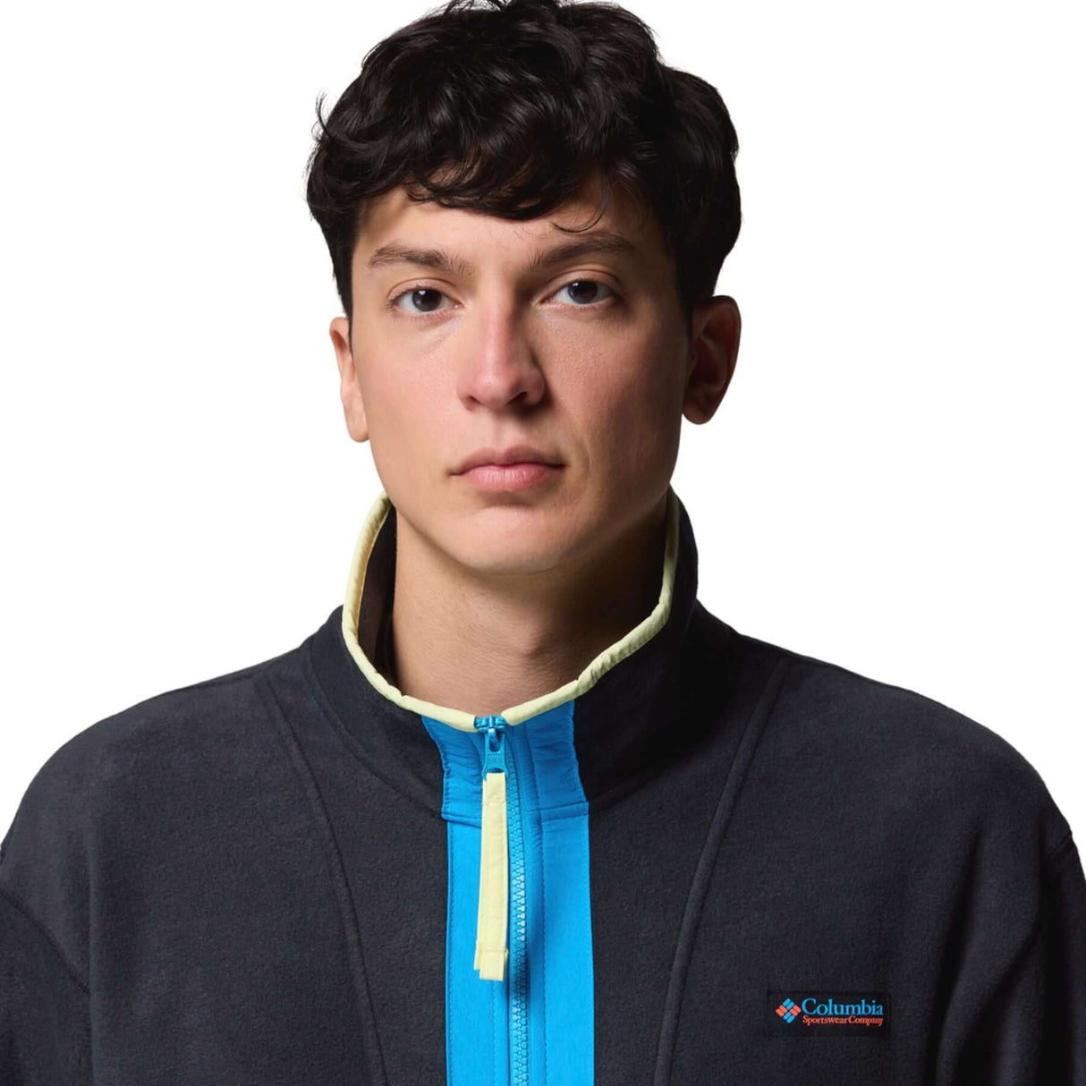 Columbia Men's Backbowl II Full Zip Fleece Chalk/Black / Small-Chalk/Black / Medium-Chalk/Black / Large-Chalk/Black / X-Large-Chalk/Black / XX-Large - 53 Degrees North 