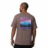 Columbia Men's CSC Heavyweight Back Graphic T-Shirt White/Photoreal CMYK / Small-White/Photoreal CMYK / Medium-White/Photoreal CMYK / Large-White/Photoreal CMYK / X-Large-White/Photoreal CMYK / XX-Large - 53 Degrees North 