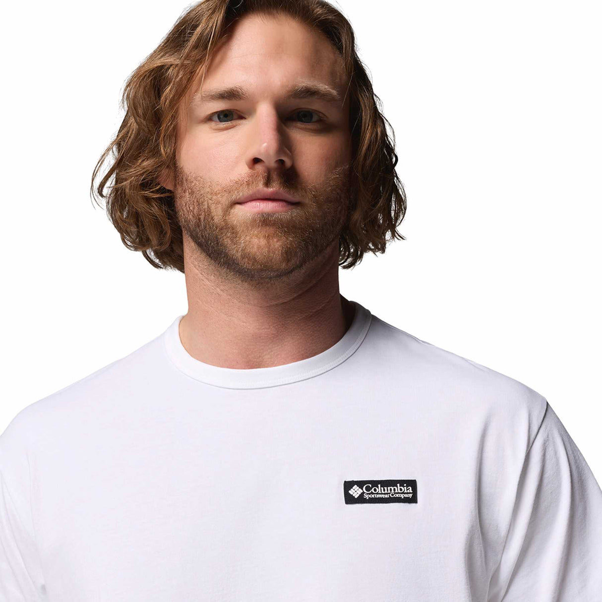 Columbia Men's CSC Heavyweight Back Graphic T-Shirt White/Photoreal CMYK / Small-White/Photoreal CMYK / Medium-White/Photoreal CMYK / Large-White/Photoreal CMYK / X-Large-White/Photoreal CMYK / XX-Large - 53 Degrees North 