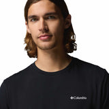 Columbia Men's CSC Logo Back T-Shirt Black/Boxy Brand / Small-Black/Boxy Brand / Medium-Black/Boxy Brand / Large-Black/Boxy Brand / X-Large-Black/Boxy Brand / XX-Large - 53 Degrees North 