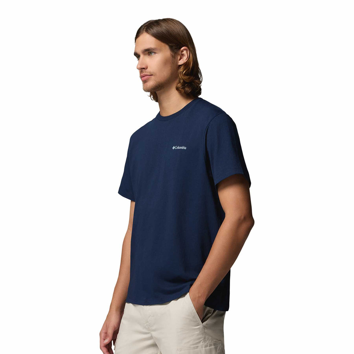 Columbia Men's CSC Logo Back T-Shirt Black/Boxy Brand / Small-Black/Boxy Brand / Medium-Black/Boxy Brand / Large-Black/Boxy Brand / X-Large-Black/Boxy Brand / XX-Large - 53 Degrees North 