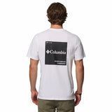 Columbia Men's CSC Logo Back T-Shirt Black/Boxy Brand / Small-Black/Boxy Brand / Medium-Black/Boxy Brand / Large-Black/Boxy Brand / X-Large-Black/Boxy Brand / XX-Large - 53 Degrees North 