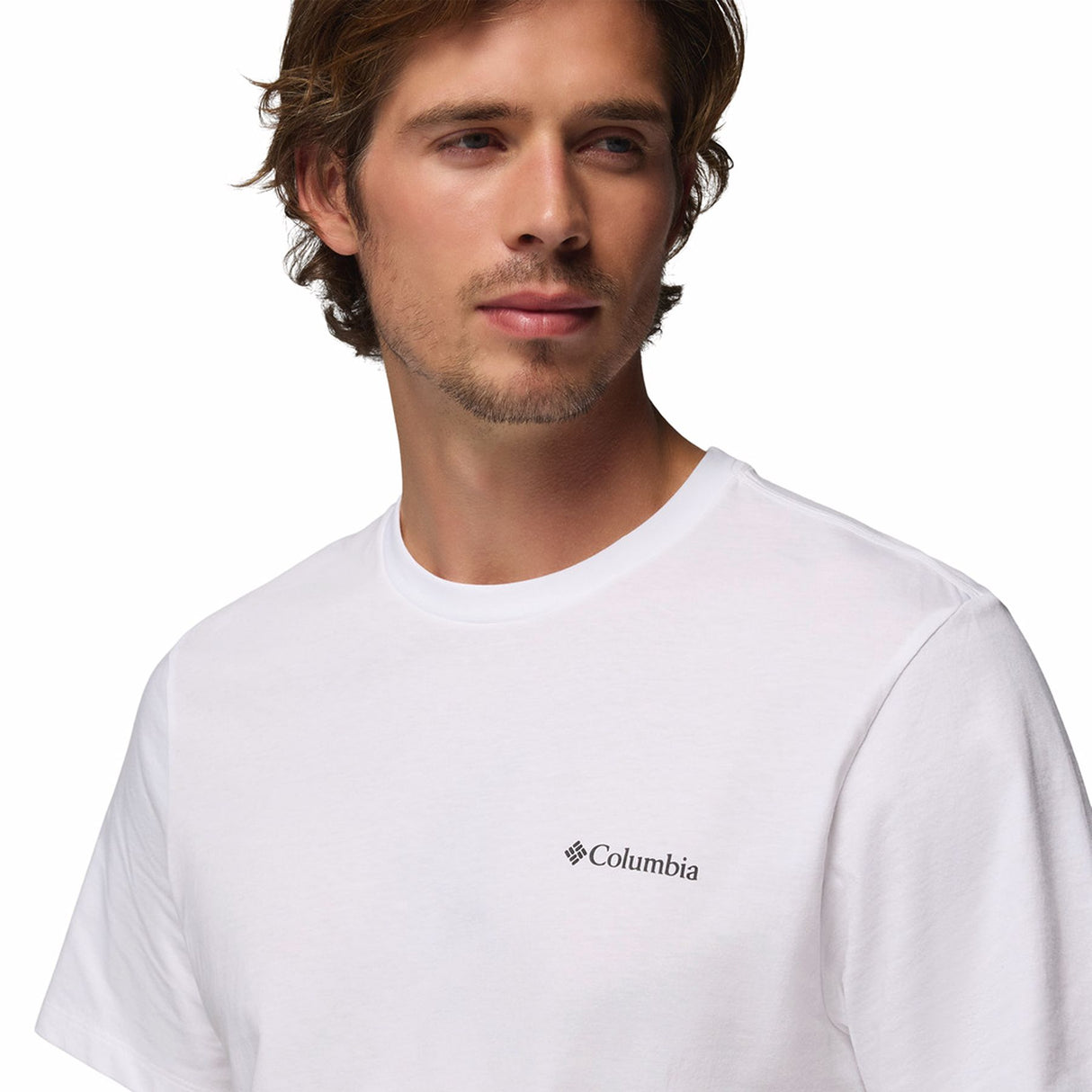 Columbia Men's CSC Logo Back T-Shirt Black/Boxy Brand / Small-Black/Boxy Brand / Medium-Black/Boxy Brand / Large-Black/Boxy Brand / X-Large-Black/Boxy Brand / XX-Large - 53 Degrees North 