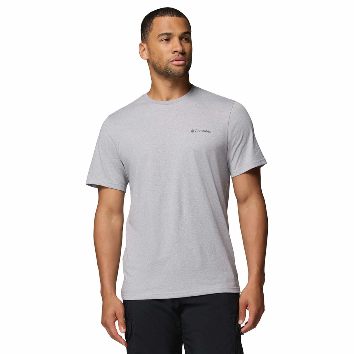 Columbia Men's CSC Outdoor Back Graphic T-Shirt Collegiate Navy/Sunscape / Small-Collegiate Navy/Sunscape / Medium-Collegiate Navy/Sunscape / Large-Collegiate Navy/Sunscape / X-Large-Collegiate Navy/Sunscape / XX-Large - 53 Degrees North 