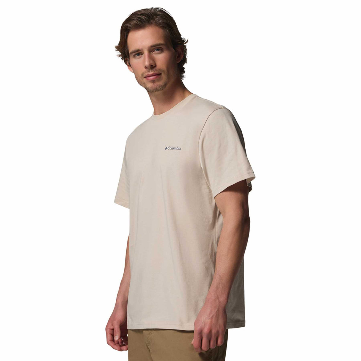 Columbia Men's CSC Outdoor Back Graphic T-Shirt Collegiate Navy/Sunscape / Small-Collegiate Navy/Sunscape / Medium-Collegiate Navy/Sunscape / Large-Collegiate Navy/Sunscape / X-Large-Collegiate Navy/Sunscape / XX-Large - 53 Degrees North 