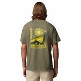 Columbia Men's CSC Outdoor Back Graphic T-Shirt Collegiate Navy/Sunscape / Small-Collegiate Navy/Sunscape / Medium-Collegiate Navy/Sunscape / Large-Collegiate Navy/Sunscape / X-Large-Collegiate Navy/Sunscape / XX-Large - 53 Degrees North 