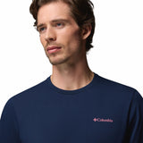 Columbia Men's CSC Outdoor Back Graphic T-Shirt Collegiate Navy/Sunscape / Small-Collegiate Navy/Sunscape / Medium-Collegiate Navy/Sunscape / Large-Collegiate Navy/Sunscape / X-Large-Collegiate Navy/Sunscape / XX-Large - 53 Degrees North 