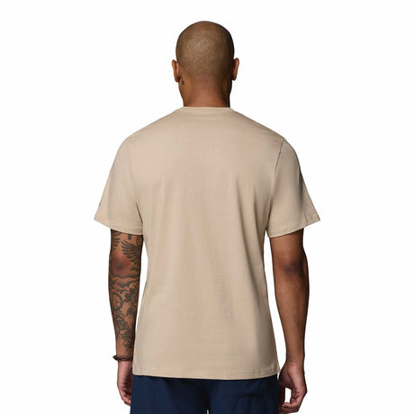 Columbia Men's CSC Seasonal Graphic Tee Collegiate Navy/Hex Woodblock Badge / Small - 53 Degrees North