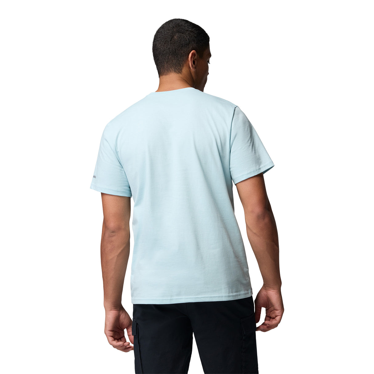 Columbia Men's CSC Seasonal Graphic Tee Collegiate Navy/Hex Woodblock Badge / Small - 53 Degrees North