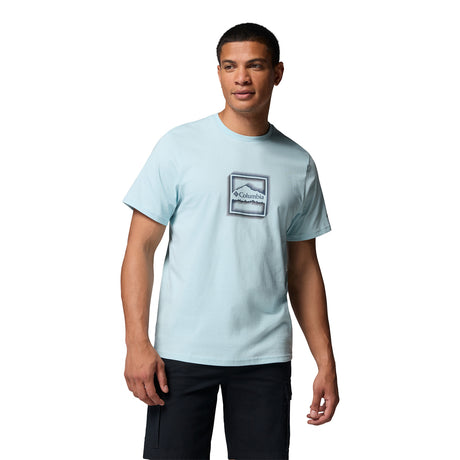 Columbia Men's CSC Seasonal Graphic Tee Marine Light/Illuminated Brand / Small - 53 Degrees North