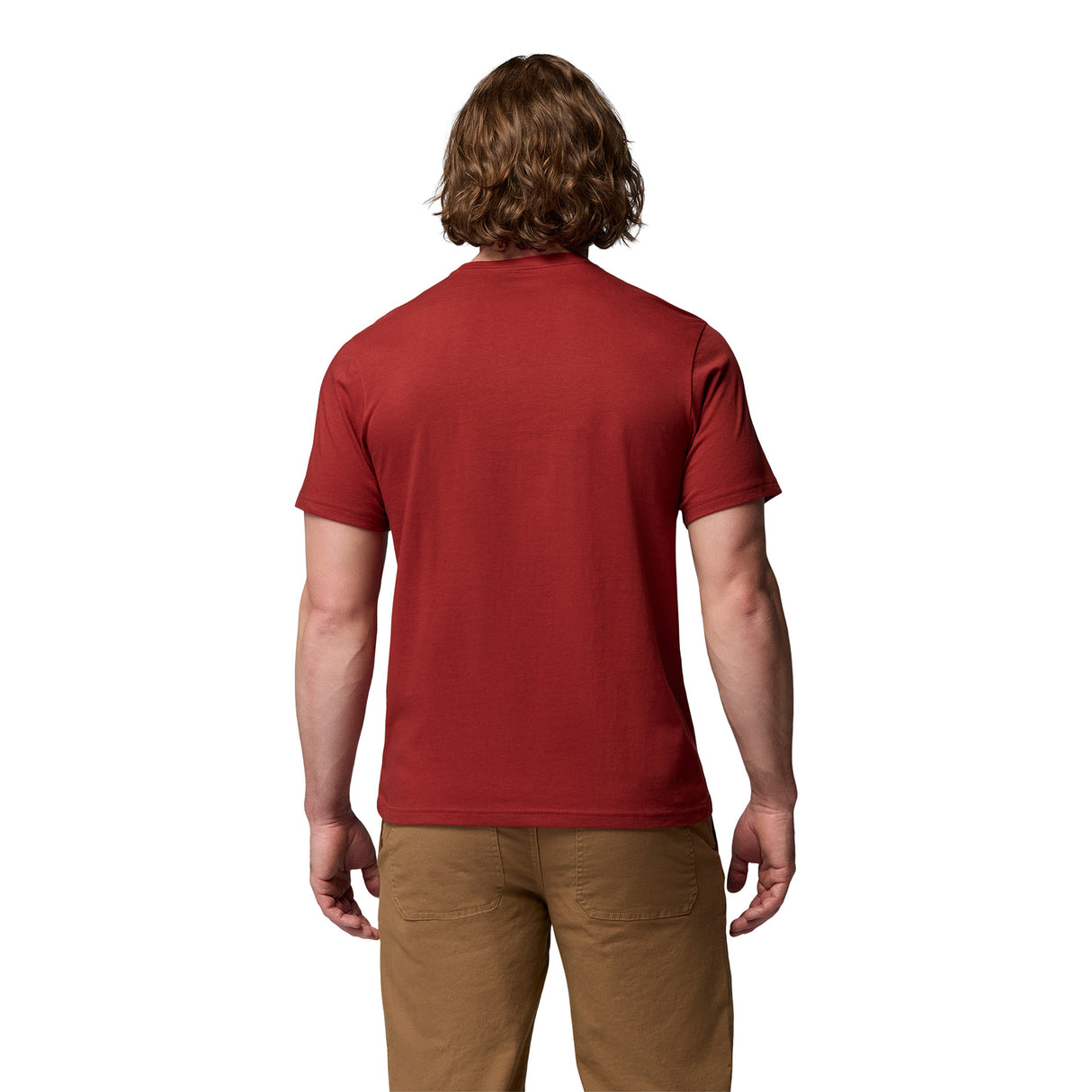 Columbia Men's CSC Seasonal Graphic Tee Collegiate Navy/Hex Woodblock Badge / Small - 53 Degrees North
