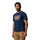 Columbia Men's CSC Seasonal Graphic Tee Collegiate Navy/Hex Woodblock Badge / Small - 53 Degrees North
