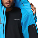 Columbia Men's Cassiar Pro OutDryX Shell Waterproof Jacket Compass Blue/Black / Small-Compass Blue/Black / Medium-Compass Blue/Black / Large-Compass Blue/Black / X-Large-Compass Blue/Black / XX-Large - 53 Degrees North 
