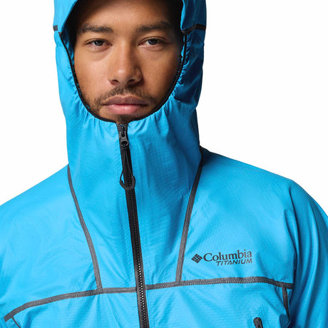 Columbia Men's Cassiar Pro OutDryX Shell Waterproof Jacket Compass Blue/Black / Small-Compass Blue/Black / Medium-Compass Blue/Black / Large-Compass Blue/Black / X-Large-Compass Blue/Black / XX-Large - 53 Degrees North 