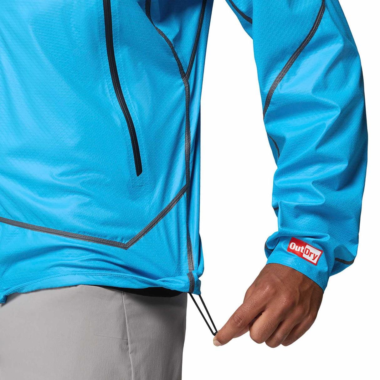 Columbia Men's Cassiar Pro OutDryX Shell Waterproof Jacket Compass Blue/Black / Small-Compass Blue/Black / Medium-Compass Blue/Black / Large-Compass Blue/Black / X-Large-Compass Blue/Black / XX-Large - 53 Degrees North 