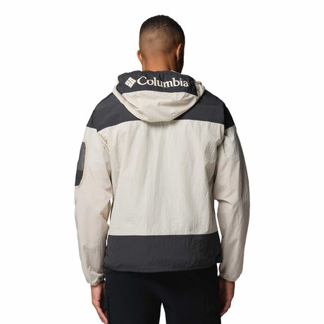 Columbia Men's Challenger II Windbreaker Dark Stone/Shark/Ancient Fossil / Small-Dark Stone/Shark/Ancient Fossil / Medium-Dark Stone/Shark/Ancient Fossil / Large-Dark Stone/Shark/Ancient Fossil / X-Large-Dark Stone/Shark/Ancient Fossil / XX-Large - 53 Degrees North 