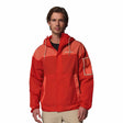 Columbia Men's Challenger II Windbreaker Dark Stone/Shark/Ancient Fossil / Small-Dark Stone/Shark/Ancient Fossil / Medium-Dark Stone/Shark/Ancient Fossil / Large-Dark Stone/Shark/Ancient Fossil / X-Large-Dark Stone/Shark/Ancient Fossil / XX-Large - 53 Degrees North 