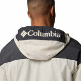 Columbia Men's Challenger II Windbreaker Dark Stone/Shark/Ancient Fossil / Small-Dark Stone/Shark/Ancient Fossil / Medium-Dark Stone/Shark/Ancient Fossil / Large-Dark Stone/Shark/Ancient Fossil / X-Large-Dark Stone/Shark/Ancient Fossil / XX-Large - 53 Degrees North 