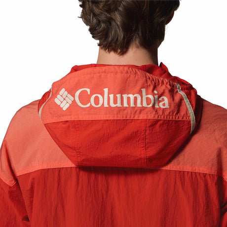 Columbia Men's Challenger II Windbreaker Dark Stone/Shark/Ancient Fossil / Small-Dark Stone/Shark/Ancient Fossil / Medium-Dark Stone/Shark/Ancient Fossil / Large-Dark Stone/Shark/Ancient Fossil / X-Large-Dark Stone/Shark/Ancient Fossil / XX-Large - 53 Degrees North 