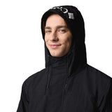 Columbia Men's Challenger Windbreaker Anorak River Blue/Dark Stone/Black / Small-River Blue/Dark Stone/Black / Medium-River Blue/Dark Stone/Black / Large-River Blue/Dark Stone/Black / X-Large-River Blue/Dark Stone/Black / XX-Large - 53 Degrees North 