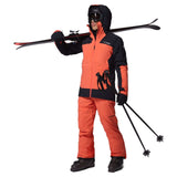 Columbia Men's Cirque Bowl Ski Jacket Black/Zing / Small-Black/Zing / Medium-Black/Zing / Large-Black/Zing / X-Large-Black/Zing / XX-Large - 53 Degrees North 