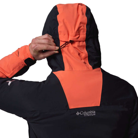 Columbia Men's Cirque Bowl Ski Jacket Black/Zing / Small-Black/Zing / Medium-Black/Zing / Large-Black/Zing / X-Large-Black/Zing / XX-Large - 53 Degrees North 