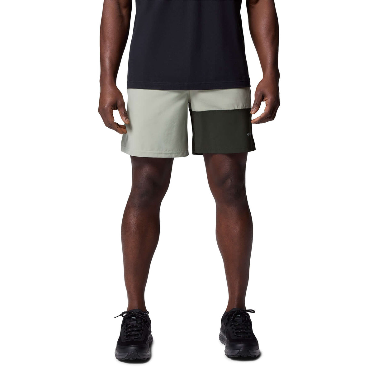 Columbia Men's Columbia Hike Colour Block Hiking Shorts Safari/Greenscape / Small-Safari/Greenscape / Medium-Safari/Greenscape / Large-Safari/Greenscape / X-Large-Safari/Greenscape / XX-Large - 53 Degrees North 