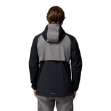 Columbia Men's Columbia Tech II Wind Jacket Black/Columbia Grey / Small-Black/Columbia Grey / Medium-Black/Columbia Grey / Large-Black/Columbia Grey / X-Large-Black/Columbia Grey / XX-Large - 53 Degrees North 