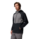 Columbia Men's Columbia Tech II Wind Jacket Black/Columbia Grey / Small-Black/Columbia Grey / Medium-Black/Columbia Grey / Large-Black/Columbia Grey / X-Large-Black/Columbia Grey / XX-Large - 53 Degrees North 