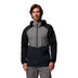 Columbia Men's Columbia Tech II Wind Jacket Black/Columbia Grey / Small-Black/Columbia Grey / Medium-Black/Columbia Grey / Large-Black/Columbia Grey / X-Large-Black/Columbia Grey / XX-Large - 53 Degrees North 