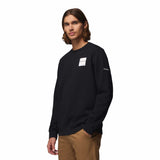 Columbia Men's Columbia Trek Crew Sweater Black/Boxy Brand / Small-Black/Boxy Brand / Medium-Black/Boxy Brand / Large-Black/Boxy Brand / X-Large-Black/Boxy Brand / XX-Large - 53 Degrees North 