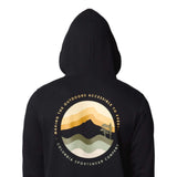 Columbia Men's Columbia Trek Graphic Hoodie Black/Circular Linescape / Small-Black/Circular Linescape / Medium-Black/Circular Linescape / Large-Black/Circular Linescape / X-Large-Black/Circular Linescape / XX-Large - 53 Degrees North 