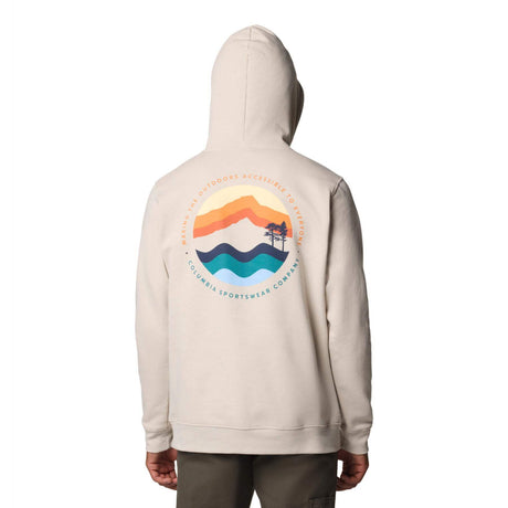 Columbia Men's Columbia Trek Graphic Hoodie Black/Circular Linescape / Small-Black/Circular Linescape / Medium-Black/Circular Linescape / Large-Black/Circular Linescape / X-Large-Black/Circular Linescape / XX-Large - 53 Degrees North 