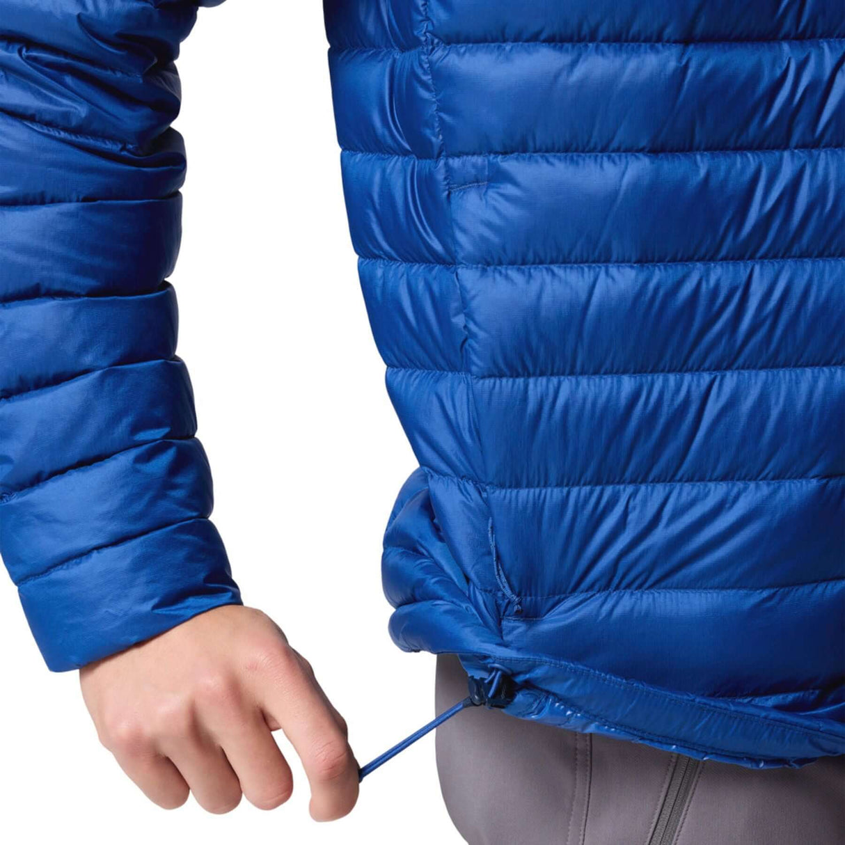 Columbia Men's Corelite Down Hooded Jacket Mountain Blue / Small-Mountain Blue / Medium-Mountain Blue / Large-Mountain Blue / X-Large-Mountain Blue / XX-Large - 53 Degrees North 