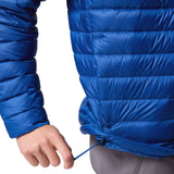 Columbia Men's Corelite Down Hooded Jacket Mountain Blue / Small-Mountain Blue / Medium-Mountain Blue / Large-Mountain Blue / X-Large-Mountain Blue / XX-Large - 53 Degrees North 