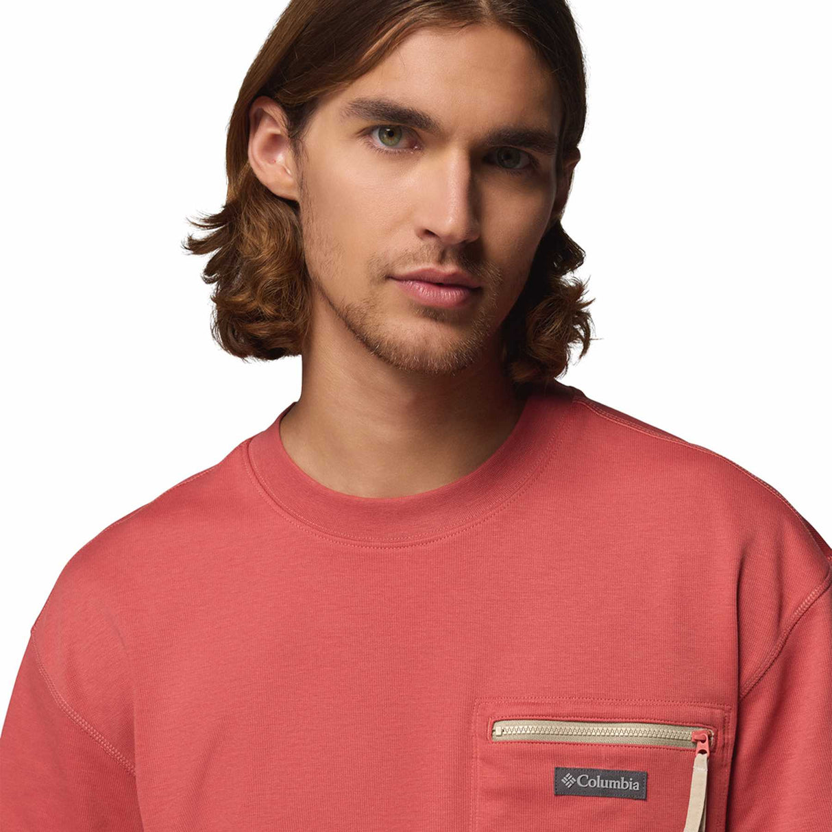 Columbia Men's Echo Passage Crew Shirt Iron / Small-Iron / Medium-Iron / Large-Iron / X-Large-Iron / XX-Large - 53 Degrees North 