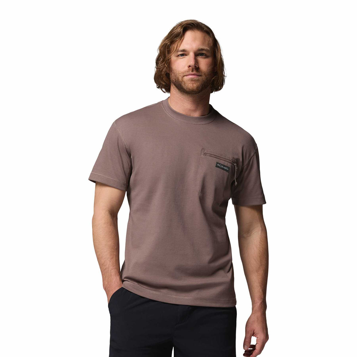Columbia Men's Echo Passage Crew Shirt Iron / Small-Iron / Medium-Iron / Large-Iron / X-Large-Iron / XX-Large - 53 Degrees North 