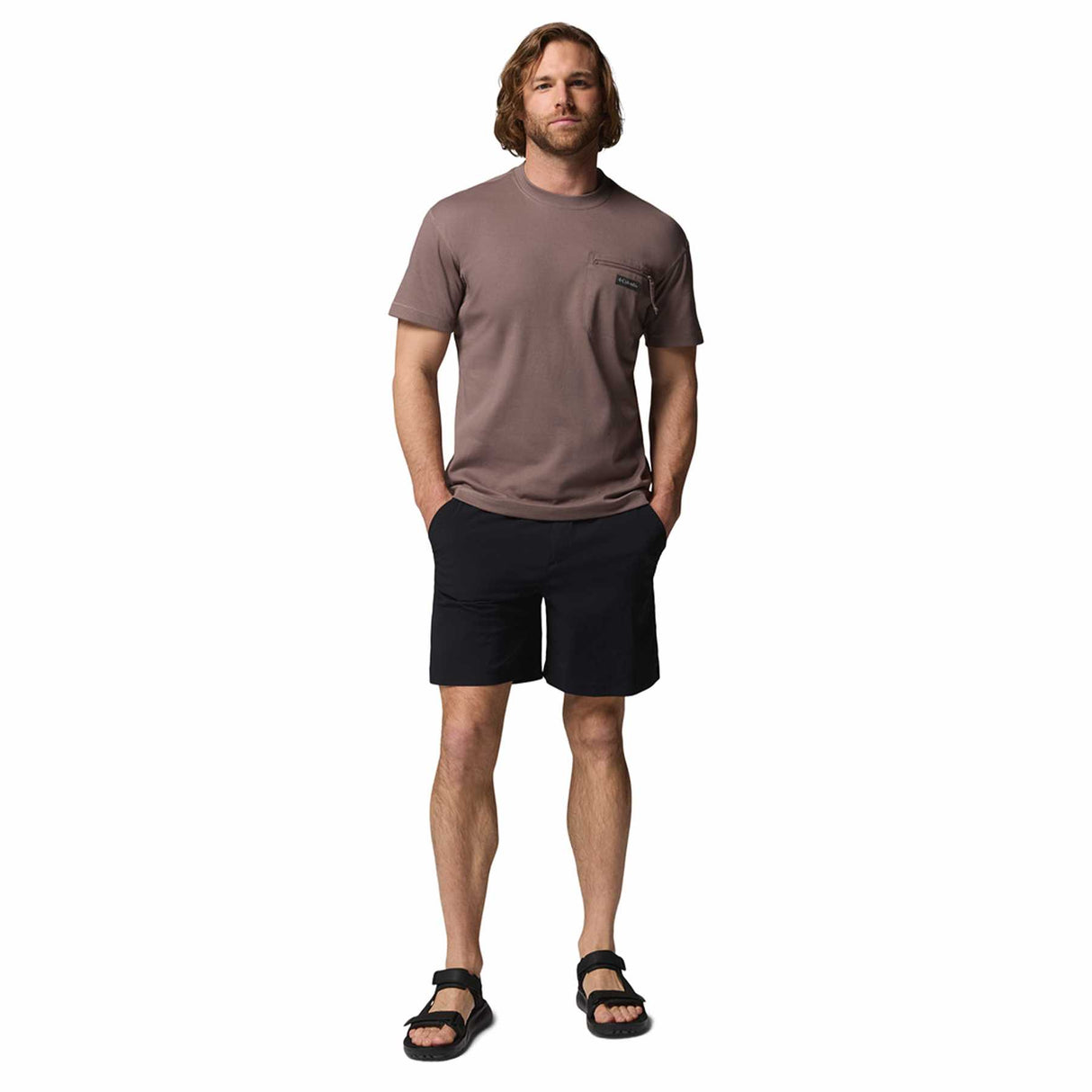 Columbia Men's Echo Passage Crew Shirt Iron / Small-Iron / Medium-Iron / Large-Iron / X-Large-Iron / XX-Large - 53 Degrees North 