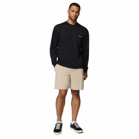Columbia Men's Echo Passage Long Sleeve Crew Black / Small-Black / Medium-Black / Large-Black / X-Large-Black / XX-Large - 53 Degrees North 