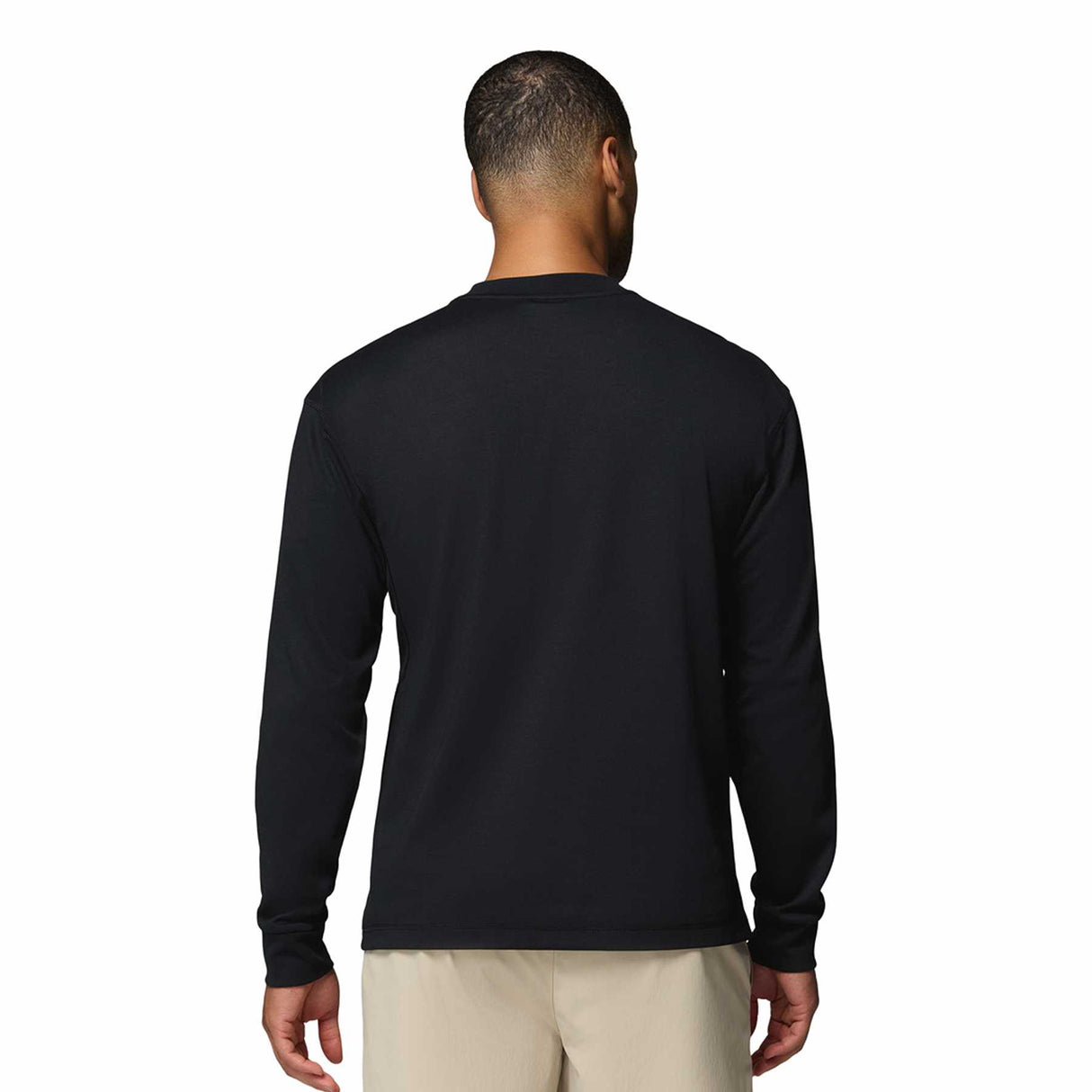 Columbia Men's Echo Passage Long Sleeve Crew Black / Small-Black / Medium-Black / Large-Black / X-Large-Black / XX-Large - 53 Degrees North 