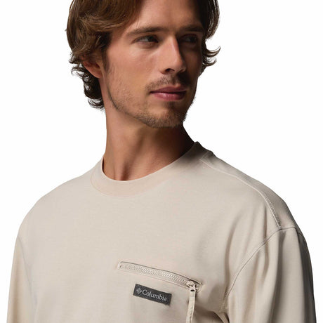 Columbia Men's Echo Passage Long Sleeve Crew Black / Small-Black / Medium-Black / Large-Black / X-Large-Black / XX-Large - 53 Degrees North 