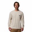 Columbia Men's Echo Passage Long Sleeve Crew Dark Stone / Small - 53 Degrees North