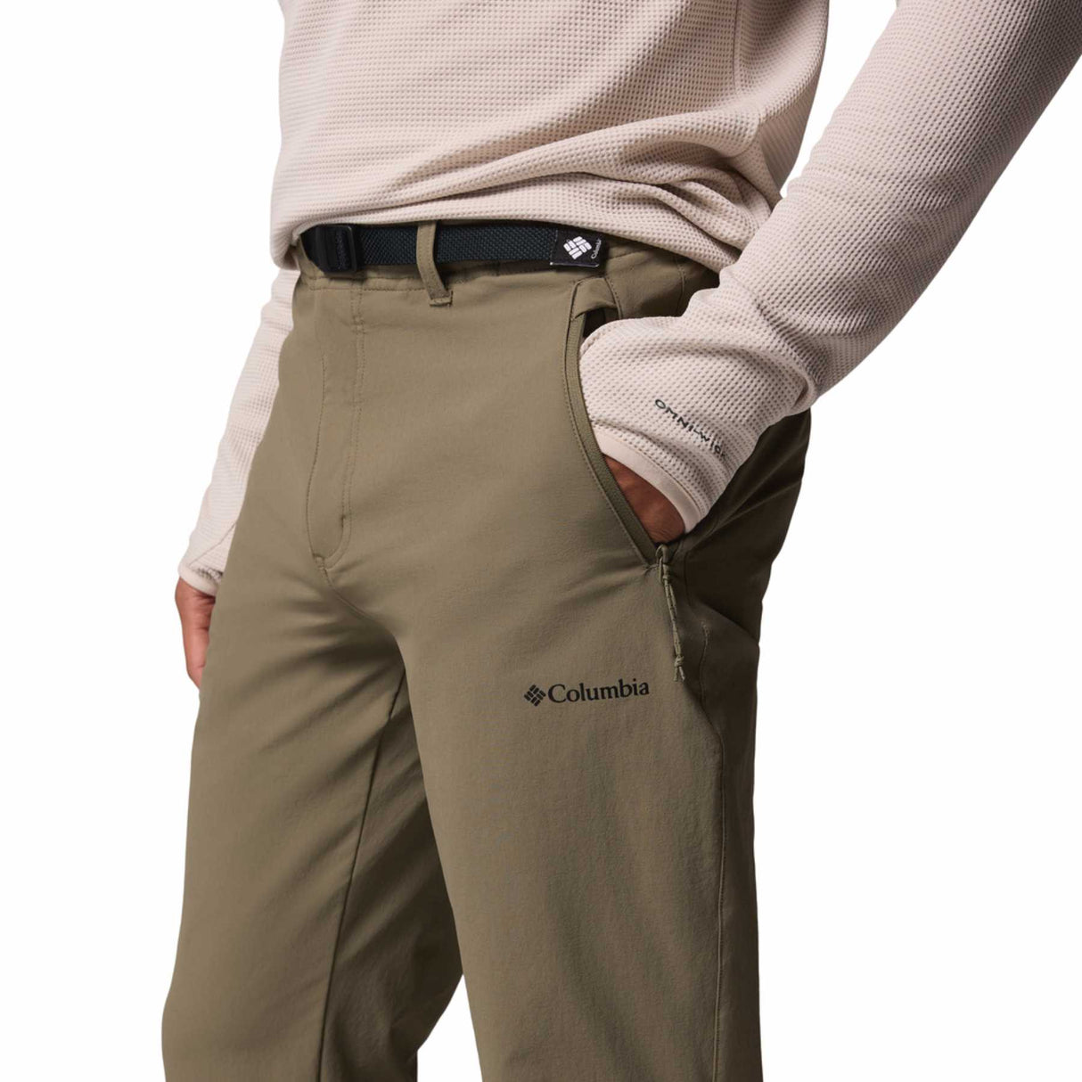 Columbia Men's Essential Hike AY Trousers Stone Green / Small-Stone Green / Medium-Stone Green / Large-Stone Green / X-Large-Stone Green / XX-Large - 53 Degrees North 