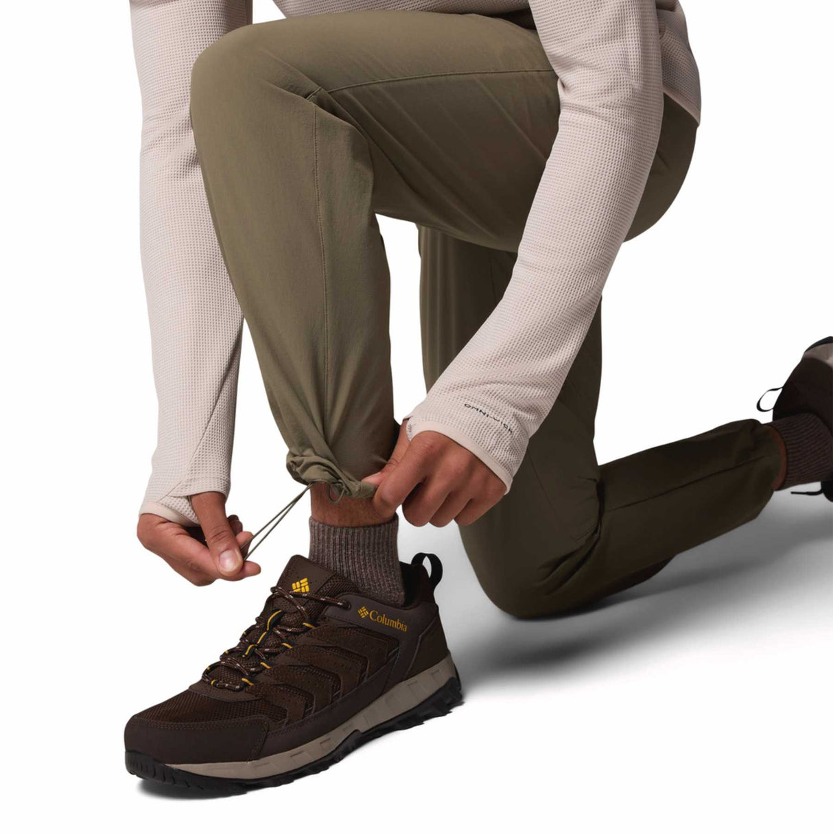 Columbia Men's Essential Hike AY Trousers Stone Green / Small-Stone Green / Medium-Stone Green / Large-Stone Green / X-Large-Stone Green / XX-Large - 53 Degrees North 