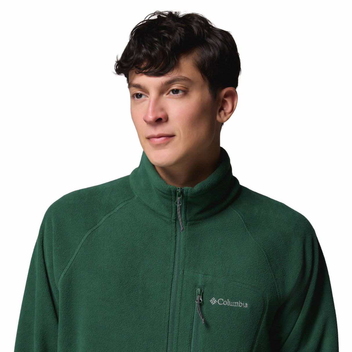 Columbia Men's Fast Trek Fleece Jacket Rain Forest / Small-Rain Forest / Medium-Rain Forest / Large-Rain Forest / X-Large-Rain Forest / XX-Large - 53 Degrees North 